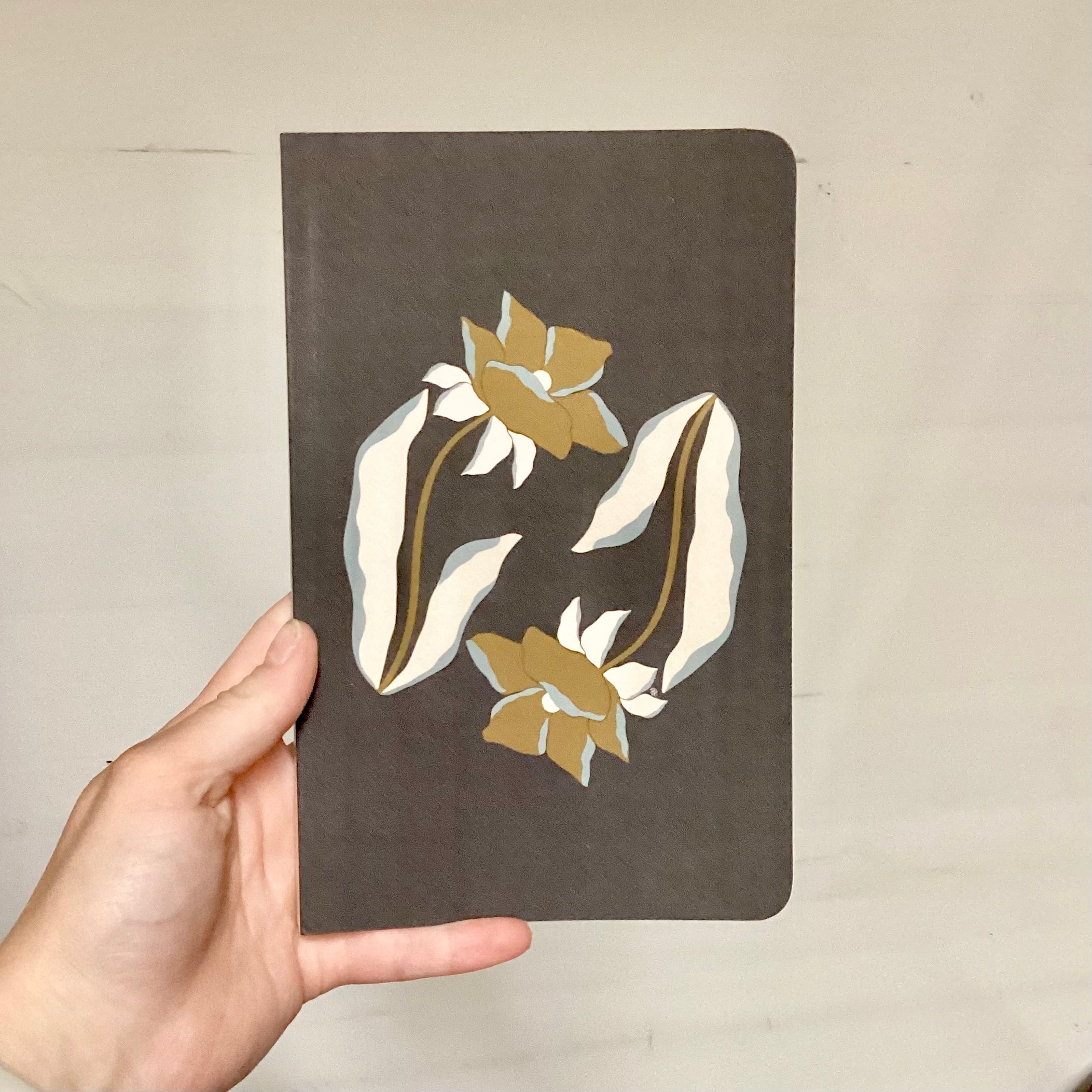 Reflected Flower Classic Layflat Notebook