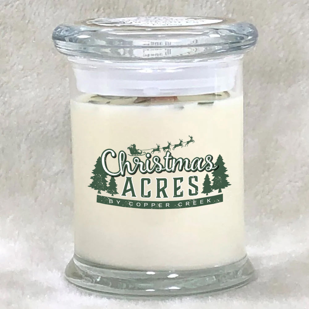 All Natural Fir Needle Candle in Libbey Jar