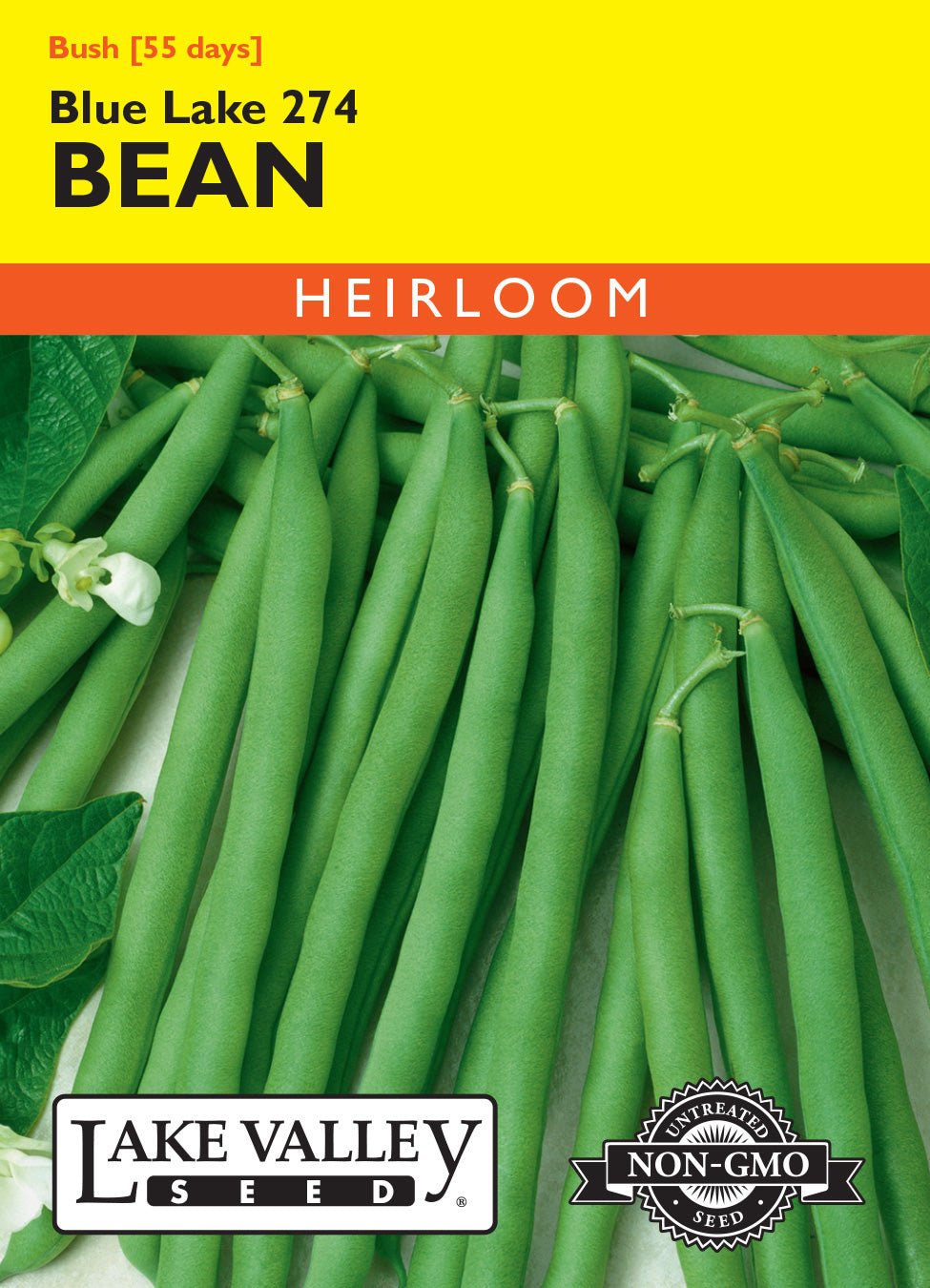 Bean Bush Blue Lake 274 Seeds