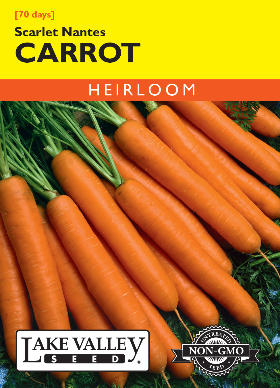 Carrot Scarlet Nantes Seeds