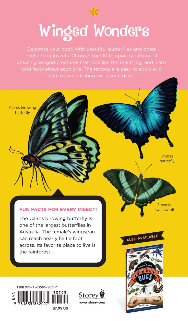 Fluttery, Friendly Tattoo Butterflies