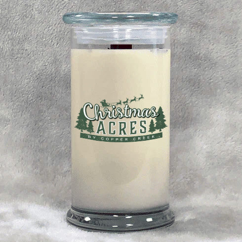 All Natural Fir Needle Candle in Libbey Jar