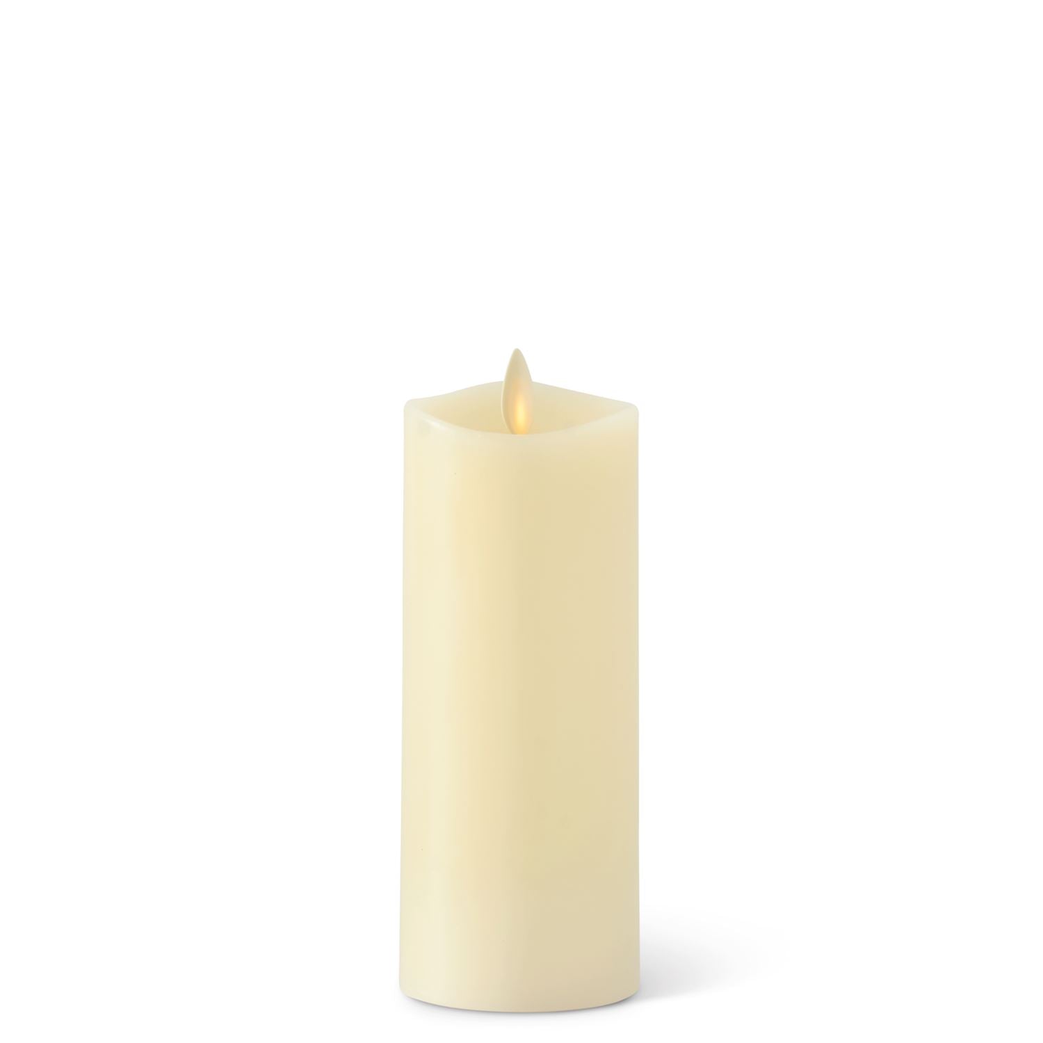 6.25" Slim Pillar Indoor Luminara Candle