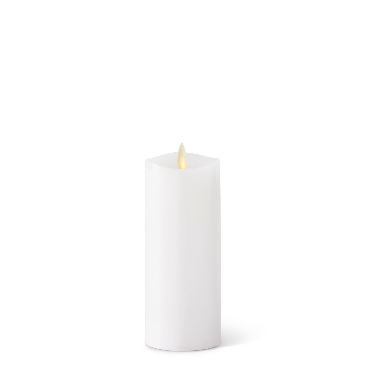 6.25" Slim Pillar Indoor Luminara Candle
